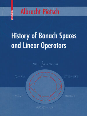 cover image of History of Banach Spaces and Linear Operators